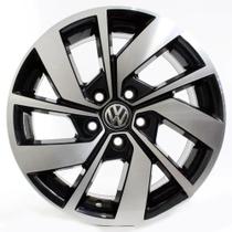 Kit 4 Rodas 17x7 5x112 Jetta GLI Preta Diamantada Krmai S19 Kit 4 Rodas 17x7 5x112 Jetta GLI Preta Diamantada Krmai S19