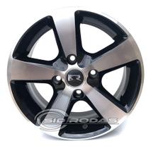 Kit 4 Rodas Aro 13x5,5 New Beetle 4x108 BD Krmai K27