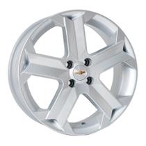 Kit 4 Rodas Aro 14x6 Gm Agile Sport 4X100 Prata S209