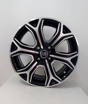 Kit 4 Rodas Aro 15 Fiat Strada Volcano Cecile 4X98 BD S29