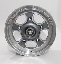 Kit 4 Rodas Aro 15 Titanio 5x205 Diam. Grafite Kit 4 Rodas Aro 15 Titanio 5x205 Diam. Grafite