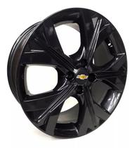 Kit 4 Rodas Aro 15x6 4x100 GM Onix Plus Black S21