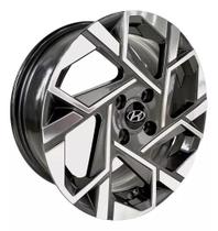 Kit 4 Rodas Aro 15x6 4x100 Hyundai HB20 2023 GD Krmai S42