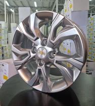 Kit 4 Rodas Aro 15x6 4x100 Onix 2022 HG Krmai S35