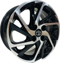 Kit 4 Rodas Aro 15x6 4x100 Toyota Yaris 2023 Krmai S40 Kit 4 Rodas Aro 15x6 4x100 Toyota Yaris 2023 Krmai S40