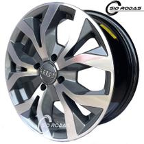 Kit 4 Rodas Aro 15x6 Audi RS6 4x100 GD Krmai R35