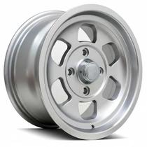 Kit 4 Rodas Aro 15x6 Cromium Fusca 4x130 D.Prata BRW 1880 Kit 4 Rodas Aro 15x6 Cromium Fusca 4x130 D.Prata BRW 1880