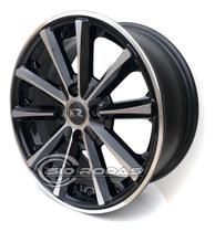 Kit 4 Rodas Aro 15x6 Eclipse 4x100 BD Krmai k63