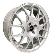 Kit 4 Rodas Aro 15x6 Morgan 4x100 Prata B/Diamante