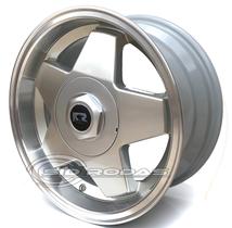 Kit 4 Rodas Aro 15x7 Borbet 4x100/108 HD Et32 Krmai K56