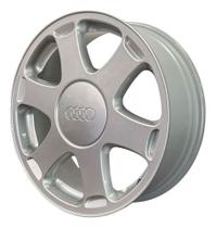 Kit 4 Rodas Aro 17x6 Audi Avant 4x100 Prata Brw 2000
