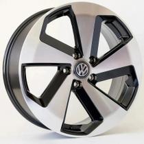 Kit 4 Rodas Aro 17x7 4x100 Golf GTI BD Krmai R71