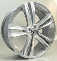 Kit 4 Rodas Aro 17x7 4x100 Tiguan Hiper Gloss Krmai S18