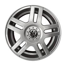 kit 4 Rodas Aro 17x7 Vw Passat VR6 4x100/108 Prata BRW 580