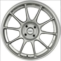 Kit 4 Rodas Aro 17x8 Rodera Wed2 4x100 ET35 Titanium Silver