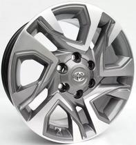 Kit 4 Rodas Aro 18 Toyota Hilux 6X139 Sw4 Krmai S39