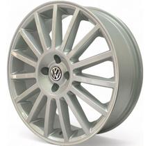 Kit 4 Rodas Aro 18x6 Vw Flyy Gol 4x100 Prata BRW 1930 Kit 4 Rodas Aro 18x6 Vw Flyy Gol 4x100 Prata BRW 1930