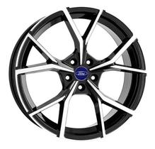 Kit 4 Rodas Aro 18x7 5x112 Fusion Preta diamantada Krmai K73