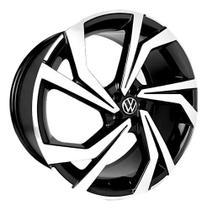 kit 4 Rodas aro 20 Jetta Gli 2025 Preta diamantada kit 4 Rodas aro 20 Jetta Gli 2025 Preta diamantada