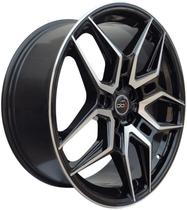 Kit 4 Rodas Aro 20x8 Incitatus B.A.R 5X100 Black Diam. Kit 4 Rodas Aro 20x8 Incitatus B.A.R 5X100 Black Diam.