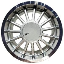 Kit 4 Rodas BRW 890 Aranha Aro 17x7 4x100/4x108 Prata Diamantada Kit 4 Rodas BRW 890 Aranha Aro 17x7 4x100/4x108 Prata Diamantada