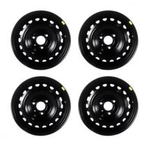 Kit 4 rodas de ferro aro 14 Renault Kwid 3 furos