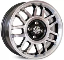 Kit 4 rodas Gol GT Snowflake Aro 15X6 4X100 R83