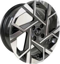 Kit 4 Rodas Hyundai HB20 2023/2024 Aro 14x6 4x100 GD S42 Kit 4 Rodas Hyundai HB20 2023/2024 Aro 14x6 4x100 GD S42