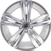 Kit 4 rodas kr S18 modelo tiguan r-line / aro 17X7 / (5X112) ET38