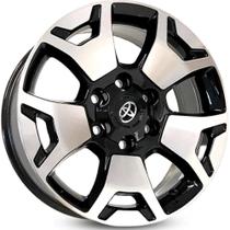 Kit 4 rodas Toyota Hilux srx diamond Aro 17X7 6X139 ET25 BD S11