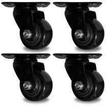 Kit 4 Rodinha Reforçada 40mm Rodizio Giratorio 200kg Moveis