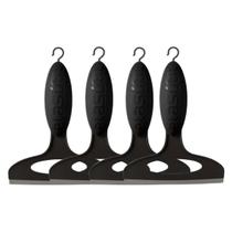 Kit 4 Rodinho De Pia Cozinha Plasutil Preto Seca Pia 13,5 Cm