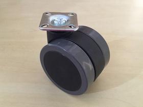 Kit 4 Rodizio Roda 65mm Pu Base Chapa Placa Girat. 38mm Sq65 Kit 4 Rodizio Roda 65mm Pu Base Chapa Placa Girat. 38mm Sq65