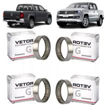 Kit 4 Rolamento Agulha Semi Eixo Amarok 4x4 2010-2022 Hk4012 Kit 4 Rolamento Agulha Semi Eixo Amarok 4x4 2010-2022 Hk4012