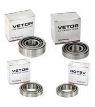 Kit 4 Rolamento Diferencial Gm Chevette Marajo Chevy Dana 26