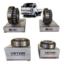 Kit 4 Rolamento Diferencial Kia Bongo 2700 A Partir De 2005.