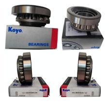 Kit 4 Rolamento Diferencial Traseiro Amarok Sta4195 Stb3372