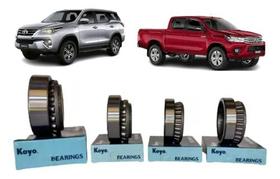 Kit 4 Rolamento Diferencial Traseiro Hilux Sw4 4x4 2016-2025 Kit 4 Rolamento Diferencial Traseiro Hilux Sw4 4x4 2016-2025