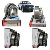 Kit 4 rolamento diferencial traseiro l200 2.5 gl gls 93-2006