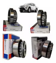 Kit 4 Rolamento Diferencial Traseiro L200 Gls 2.5 C/bloqueio