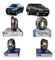 Kit 4 Rolamento Diferencial Traseiro S10 4x2/4x4 Após 2012 Kit 4 Rolamento Diferencial Traseiro S10 4x2/4x4 Após 2012