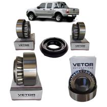 Kit 4 Rolamento Retentor Diferencial Ranger Dana 44.3 01-12 Kit 4 Rolamento Retentor Diferencial Ranger Dana 44.3 01-12