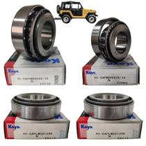 KIT 4 RolamentoS Diferencial DIANTEIRO ENGESA JEEP Dana 30