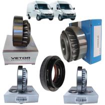 Kit 4 Rolamentos Diferencial Sprinter 310 311 313 411 413 D