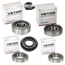 Kit 4 rolamentos retentor pinhao diferencial kia bongo 2500 Kit 4 rolamentos retentor pinhao diferencial kia bongo 2500