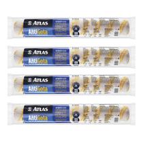Kit 4 Rolo Antigota Profissional Big Premium 46cm Atlas Kit 4 Rolo Antigota Profissional Big Premium 46cm Atlas