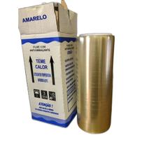 Kit 4 Rolo Bobina Plastico Filme Pvc 28cm X 300m- 300 Metros