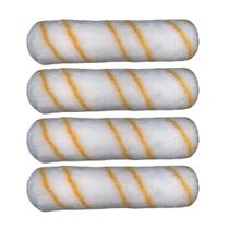 Kit 4 Rolo Pintura Lã Antirrespingo Econômico 23Cm Tigre Kit 4 Rolo Pintura Lã Antirrespingo Econômico 23Cm Tigre