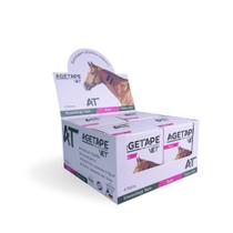 Kit 4 Rolos Agetape Vet - 7,5Cm X 5M - Rosa