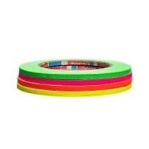 KIT 4 Rolos de Fita Tecido Gaffer Tape Fluorescente tesa 05mm X 25m